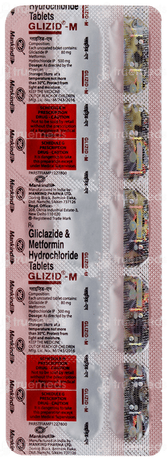 Glizid M Tablet 15 Glizid M Tablet 15