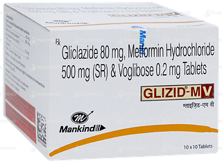 Glizid Mv Tablet 10