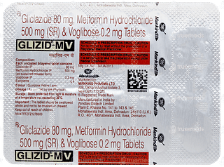 Glizid Mv Tablet 10