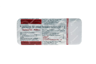 Glizihenz 60 MG Tablet Mr 10