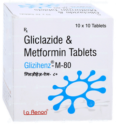 Glizihenz M 80 Tablet 10 Glizihenz M 80 Tablet 10