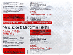 Glizihenz M 80 Tablet 10 Glizihenz M 80 Tablet 10