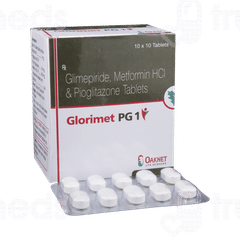 Glorimet Pg 1 Tablet 10