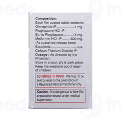 Glorimet Pg 1 Tablet 10