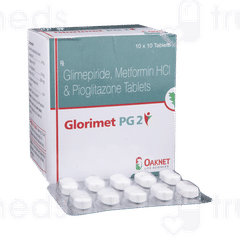 Glorimet Pg 2/500/15 MG Tablet 10
