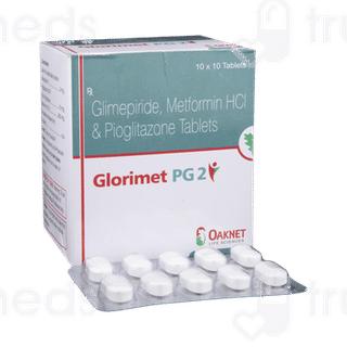 Glorimet Pg 2/500/15 MG Tablet 10