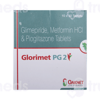 Glorimet Pg 2/500/15 MG Tablet 10