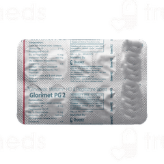 Glorimet Pg 2/500/15 MG Tablet 10 Glorimet Pg 2/500/15 MG Tablet 10