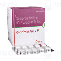 Glorimet Vg 2 Tablet 10 Glorimet Vg 2 Tablet 10