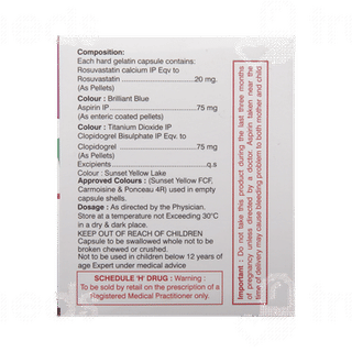 Gloristat Trio 75/20/75 MG Capsule 10