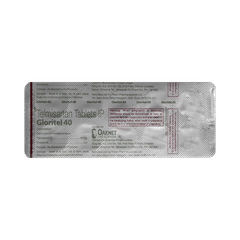 Gloritel 40 MG Tablet 10 Gloritel 40 MG Tablet 10