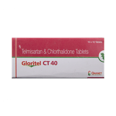 Gloritel Ct 40/12.5 MG Tablet 10 Gloritel Ct 40/12.5 MG Tablet 10