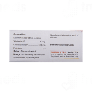 Gloritel Ct 40/12.5 MG Tablet 10