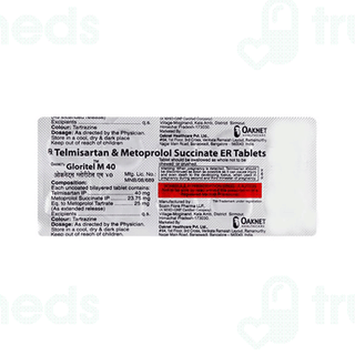 Gloritel M 40/25 MG Tablet 10