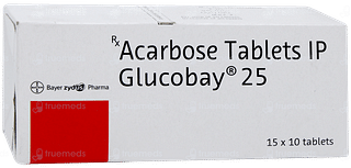 Glucobay 25 Tablet 10