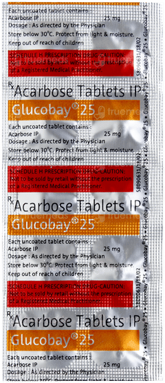 Glucobay 25 Tablet 10 Glucobay 25 Tablet 10