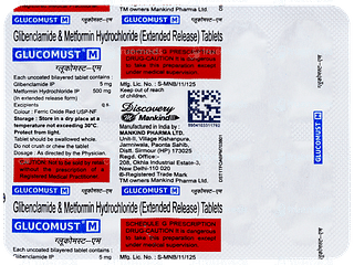 Glucomust M Tablet 10