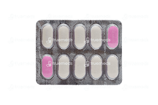 Glucomust Pm 5/500/15 MG Tablet 10