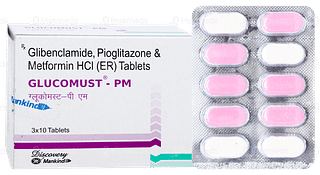 Glucomust Pm Tablet 10