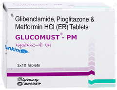 Glucomust Pm Tablet 10 Glucomust Pm Tablet 10