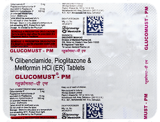 Glucomust Pm Tablet 10