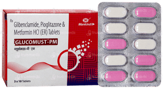 Glucomust Pm Tablet 10