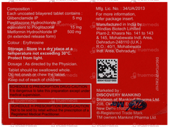 Glucomust Pm Tablet 10 Glucomust Pm Tablet 10