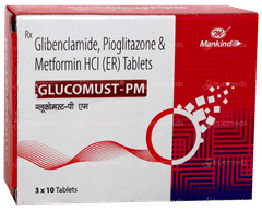 Glucomust Pm Tablet 10 Glucomust Pm Tablet 10