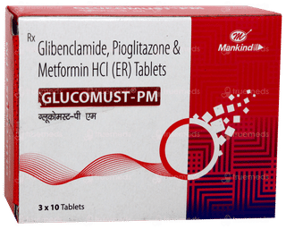 Glucomust Pm Tablet 10