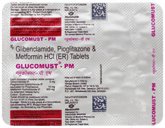 Glucomust Pm Tablet 10 Glucomust Pm Tablet 10