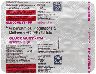 Glucomust Pm Tablet 10