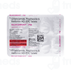 Glucomust Pm Tablet 10 Glucomust Pm Tablet 10