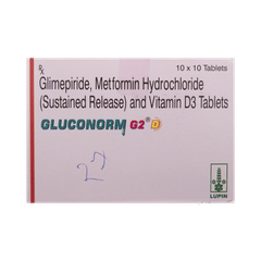 Gluconorm G2 D Tablet 10 Gluconorm G2 D Tablet 10