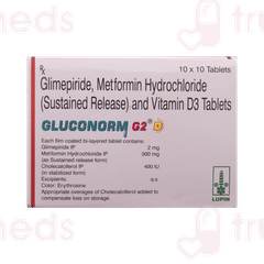 Gluconorm G2 D Tablet 10 Gluconorm G2 D Tablet 10