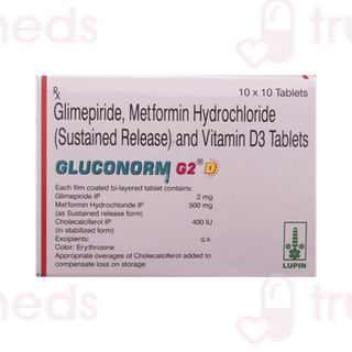 Gluconorm G2 D Tablet 10
