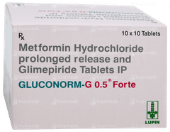 Gluconorm G 0.5 Forte Tablet 10
