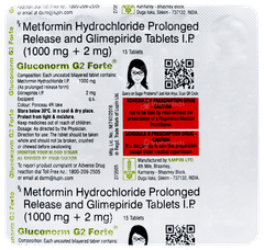 Gluconorm G2 Forte Tablet 15