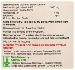 Gluconorm G 4 Forte Tablet 15