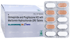 Gluconorm Pg 2 Forte Tablet 10