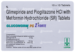 Gluconorm Pg 2 Forte Tablet 10