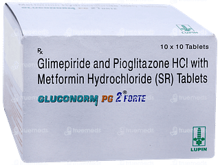 Gluconorm Pg 2 Forte Tablet 10