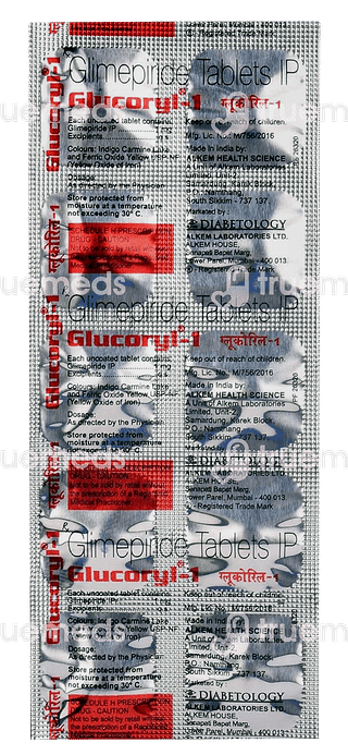 Glucoryl 1 MG Tablet 10