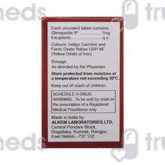 Glucoryl 1 Tablet 10