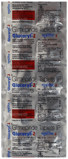 Glucoryl 2 Tablet 10 Glucoryl 2 Tablet 10