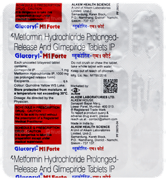 Glucoryl M 1 Forte Tablet 15