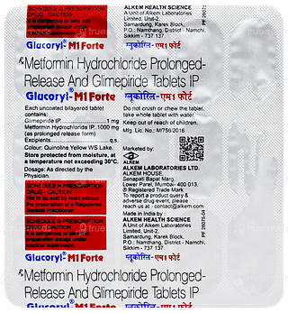 Glucoryl M 1 Forte Tablet 15