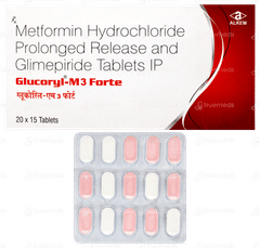 Glucoryl M3 Forte Tablet 15 Glucoryl M3 Forte Tablet 15