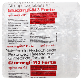 Glucoryl M3 Forte Tablet 15