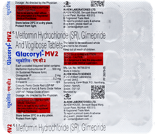 Glucoryl Mv2 Tablet 15