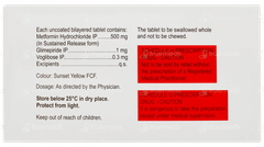 Glucoryl Mv 1/0.3 Tablet 15 Glucoryl Mv 1/0.3 Tablet 15